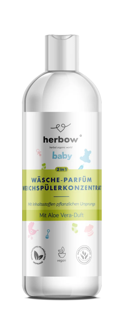 Koncentrovaná aviváž s parfumom 2v1 BABY ALOE VERA 1000 ml, na 100 pracích dávok (á 4 - 5 kg)