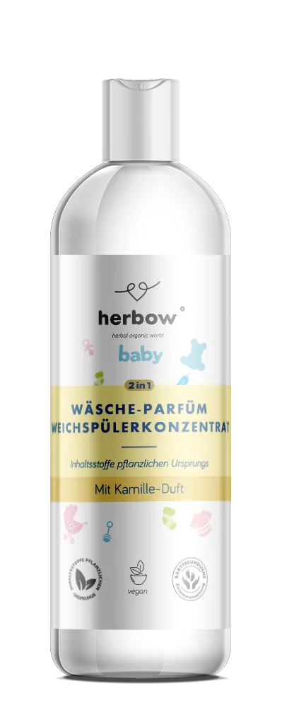 Koncentrovaná aviváž s parfumom 2v1 BABY CAMOMILE 1000 ml, na 100 pracích dávok (á 4 - 5 kg)