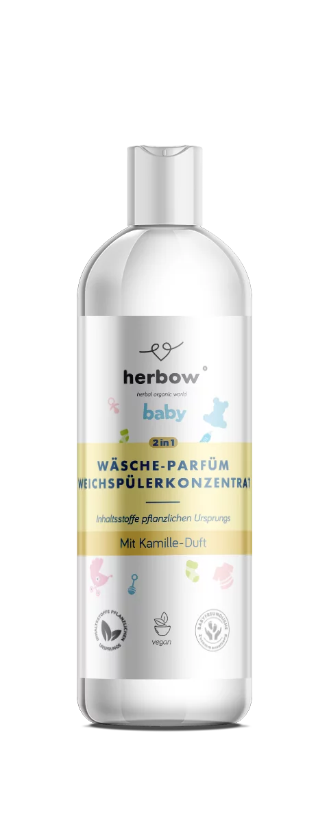 Koncentrovaná aviváž s parfumom 2v1 BABY CAMOMILE 1000 ml, na 100 pracích dávok (á 4 - 5 kg)