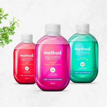 Method Dreamy, Joyful a Refreshing - koncentráty pre dokonalú čistotu vášho domova