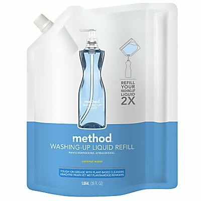 Prípravok na umývanie riadu s vôňoukokosovej vody REFILL - náhradná náplň 1,064 L