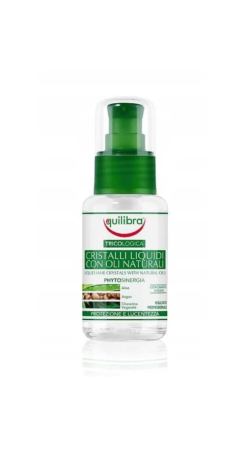 Tekuté vlasové kryštály s prírodným olejom 50ml