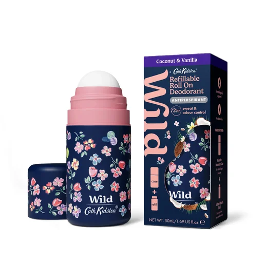 WILD Roll On Starter Marble Ditsy/Coconut&Vanilla 50ml