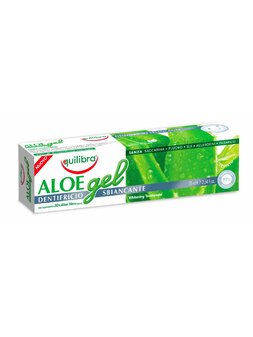 Zubná pasta „ALOE gel whitening“ s bieliacim účinkom, s 30% obsahom šťavy z Aloe Vera